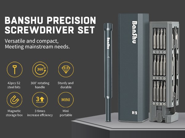 small screwdriver set, mini screwdriver set, tiny screwdriver set, precision screwdriver set