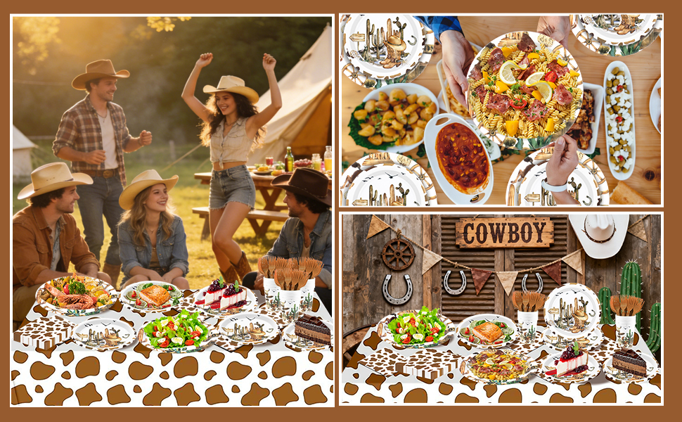 western birthday party decorations