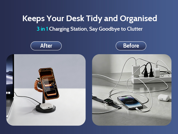 3-1 wireless charging station for apple