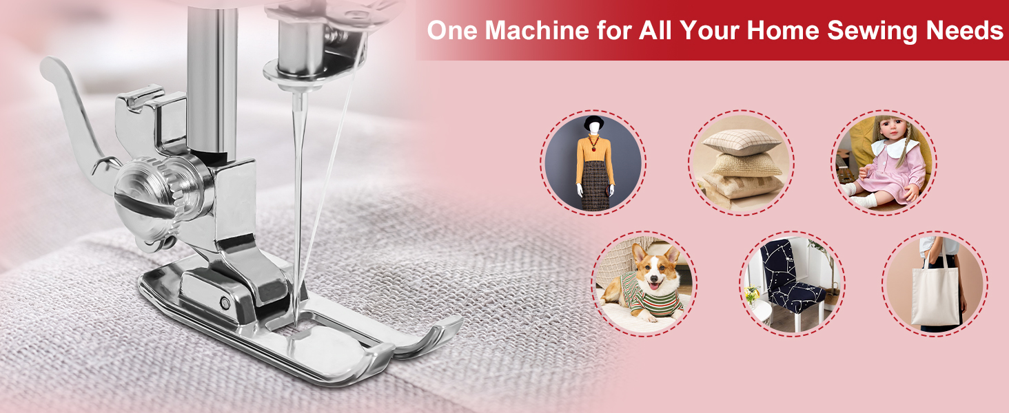 One Machine for Multiple Home Sewing Needs