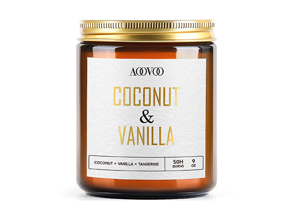 vanilla scented candle