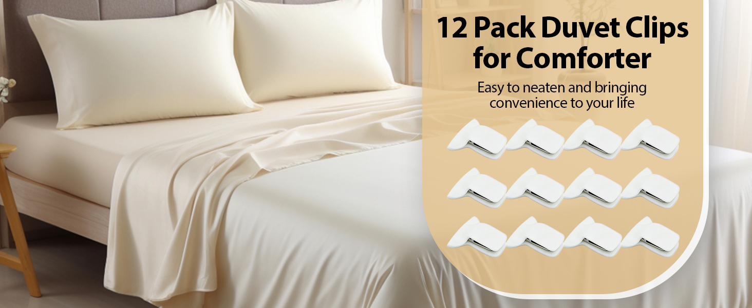 clips duvet cover sheet bed hold sheets clip place comforter fasteners quilt blanket inside keep