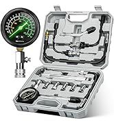 AUTOWN Professional Compression Tester Kit with Fluorescent Gauge – 300 PSI Triple-Scale, 2 Spark...