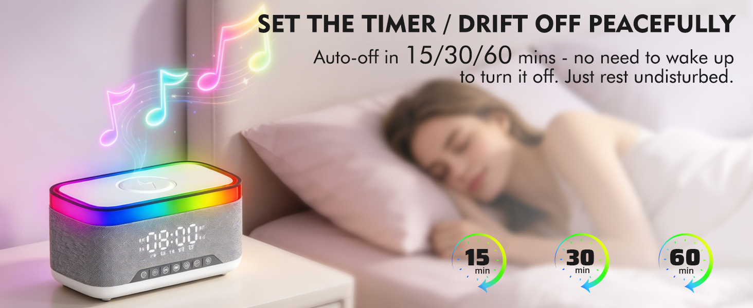 Bluetooth Speaker with Wireless Charging