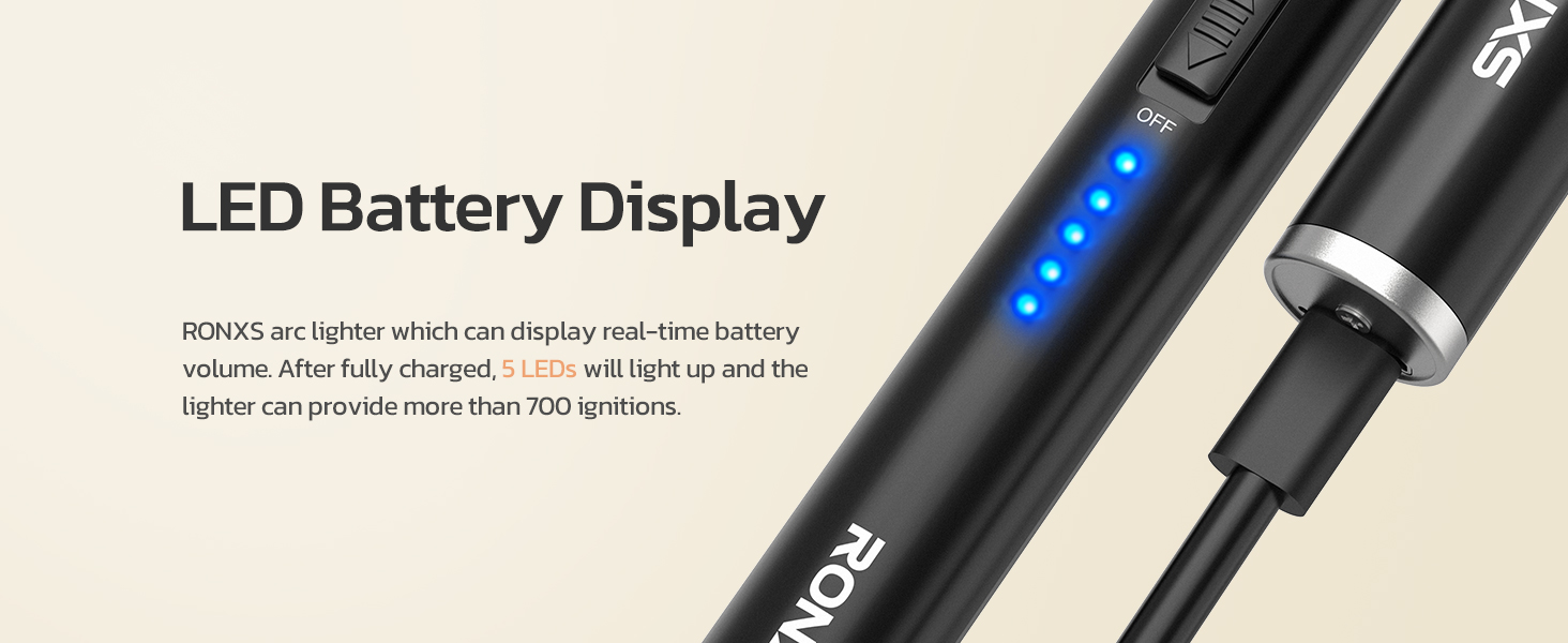 Rechargeable Electric Lighter: This lighter is designed for convenience and ease of use.