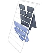 Honey-Can-Do Leaning Drying Rack DRY-08544 White