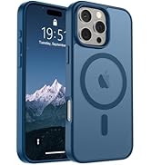 SUPFINE Magnetic for iPhone 16 Pro Max Case (Compatible with MagSafe) (10 FT Military Grade Drop ...