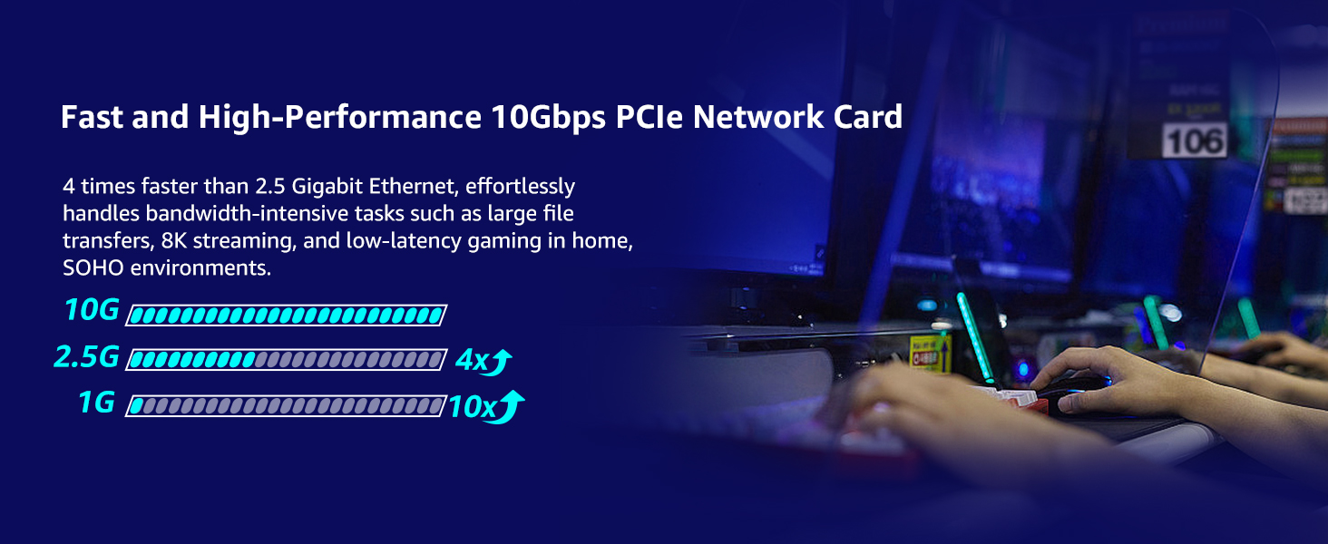 10G dual RJ45 Netwrok Card