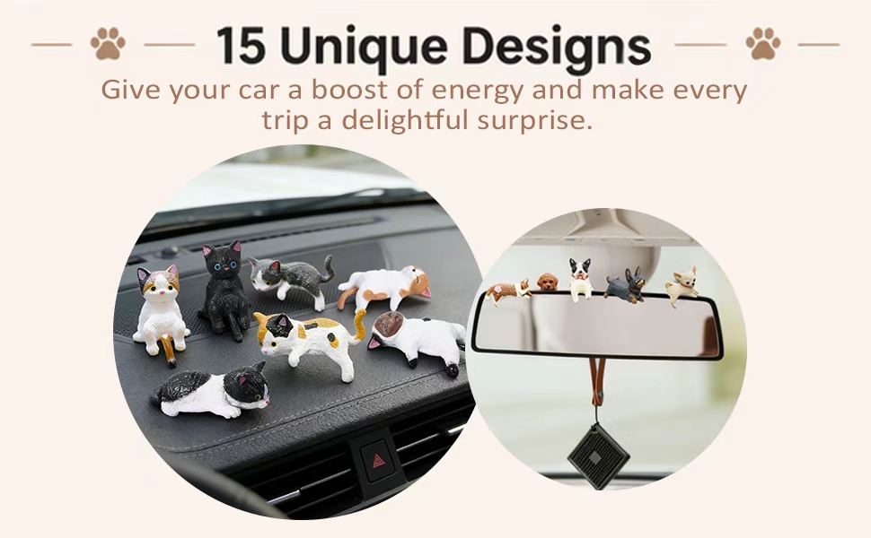 dashboard decorations Cat Car Interior Accessories Dashboard Decorations