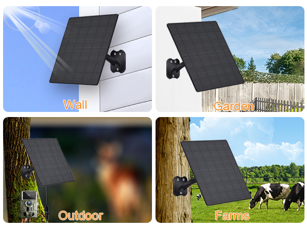 solar panel for trail camera