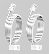 Series of side-by-side product photos showing white coiled cable management system or cord organizer against gray background, displaying various angles and installation views.