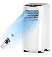 ARLIME Portable Air Conditioner 8000 BTU, 3-in-1 AC Units for Rooms with Fan & Dehumidifier Cools...