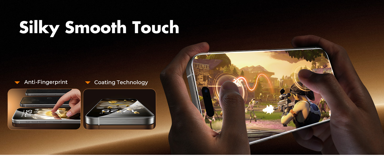 UNBREAKcable iPhone 15 Pro Max Screen Protector Tempered Glass