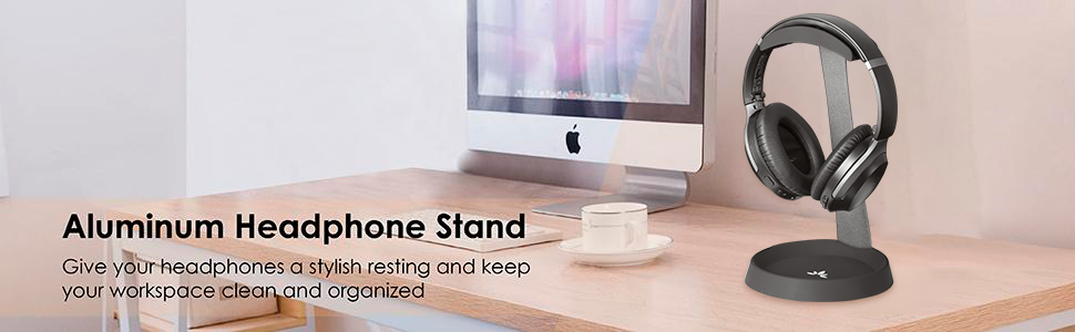 alumimum headphone stand