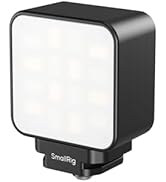 SmallRig Magnetic Mini LED Video Light for Action Cameras, 3000K-6000K, 500mAh Battery, Cold Shoe...