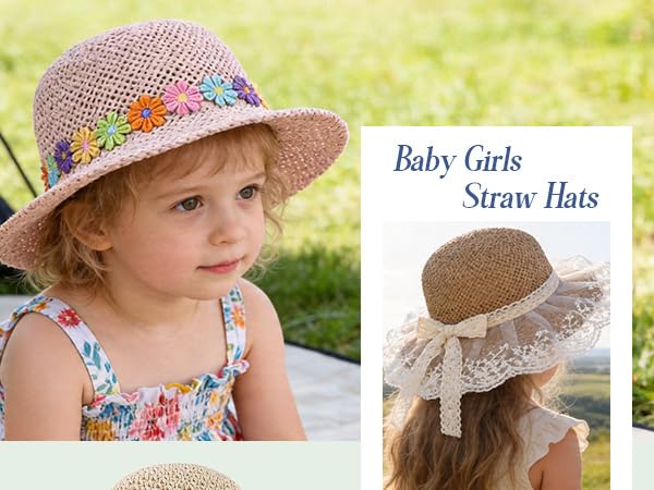 toddler straw hats