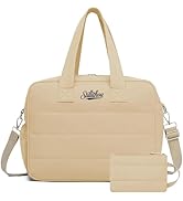AMNOW Fashion Tote Bag for Women, Lightweight Shoulder Handbag with Multiple Pockets, for Work Tr...