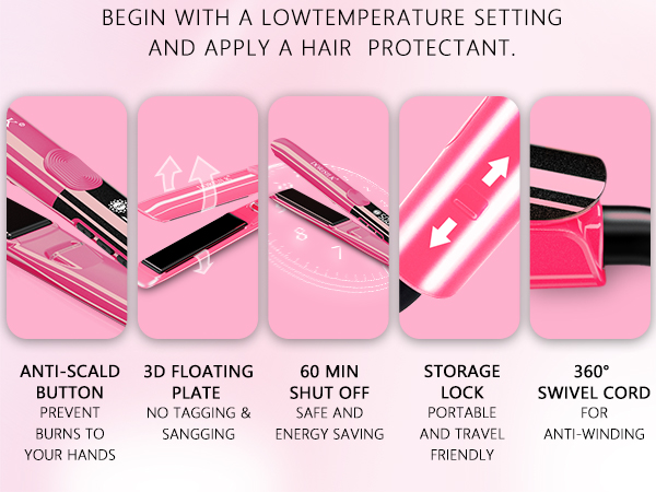 flat irons for black women hair
