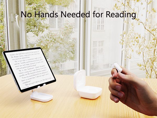 No Hands Needed for Reading