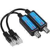 JTLB Ethernet Over Coax Adapter Moca Adapter 17×9×3 1Pair 10 100Mbps 1Ch Passive IP Coaxial Trans...