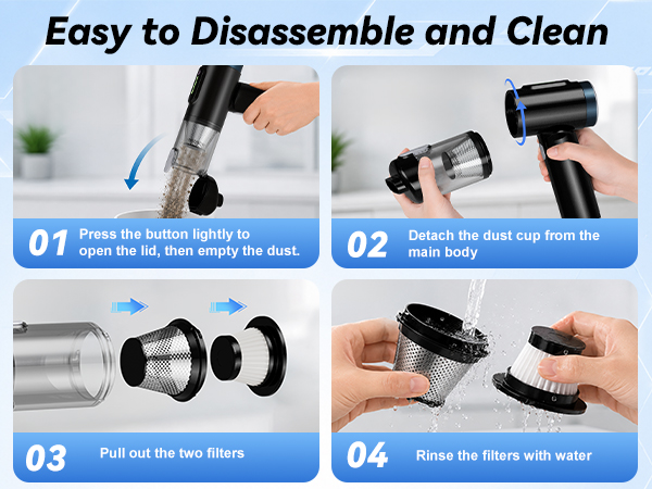 Easy to disassemble &amp;amp; clean