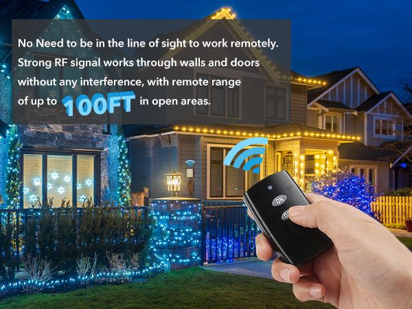 outdoor remote control outlet