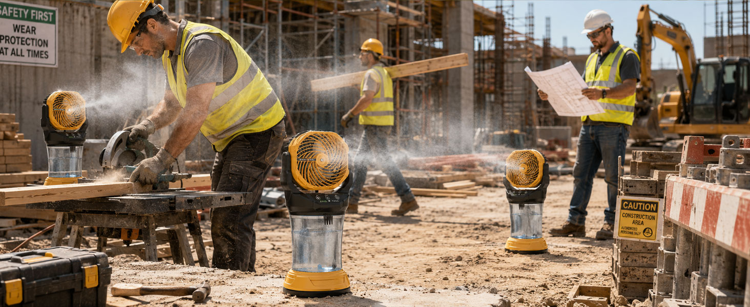 Portable Misting Fan