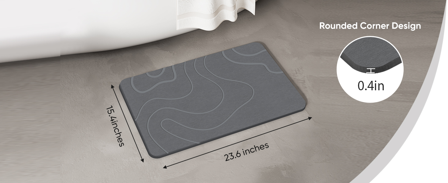 bath stone mat