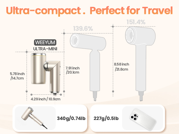 travel hair dryer