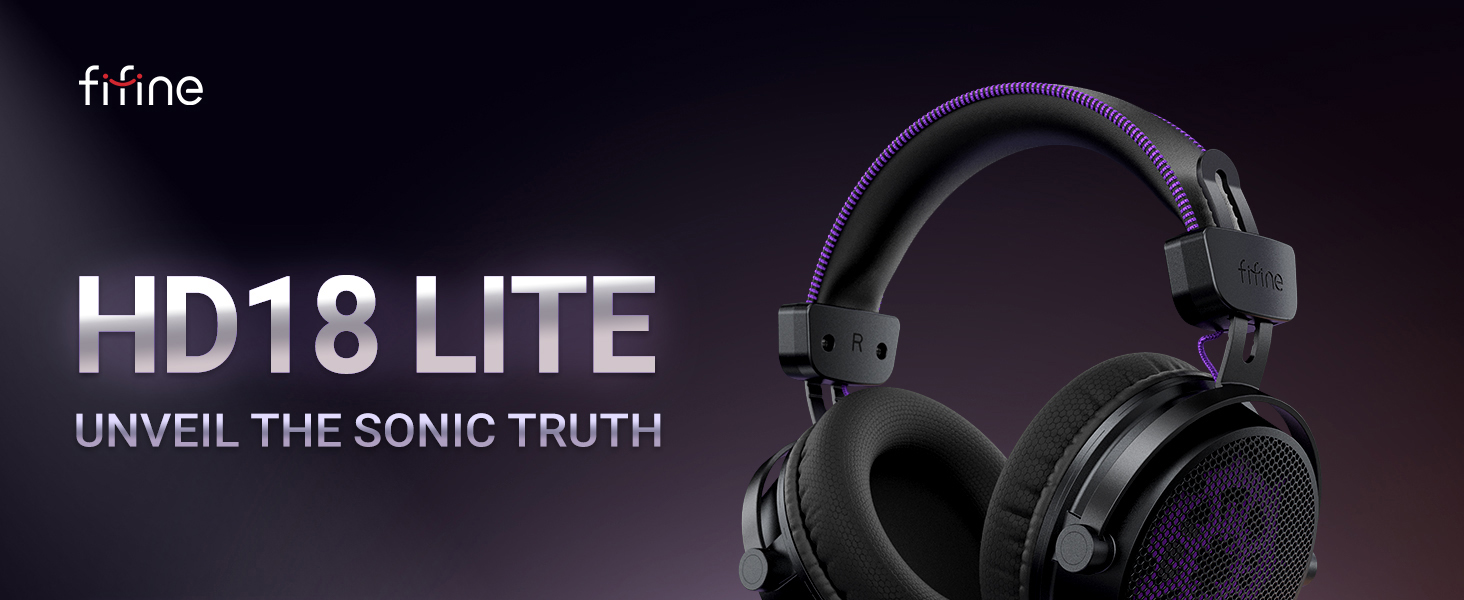 FIFINE AMPLITANK HD18 LITE Over Ear Monitor Headphone