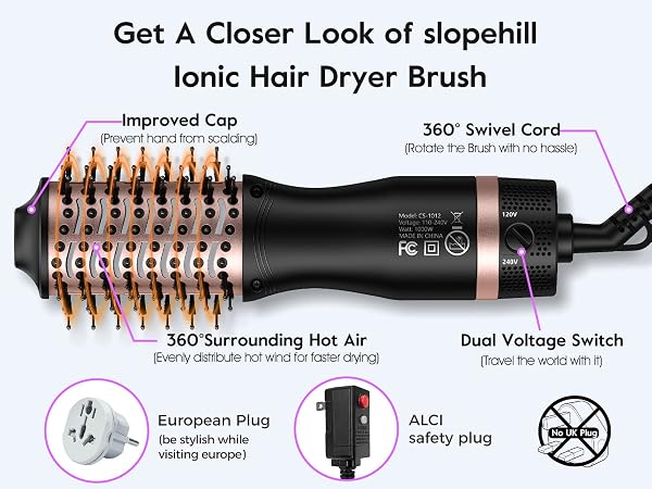BRUSH BLOW DRYER