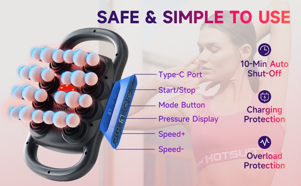 24-Heads Massage Gun Set