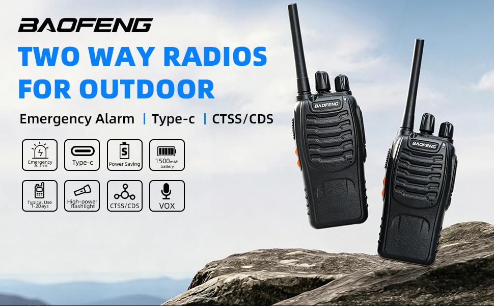 walkie talkies