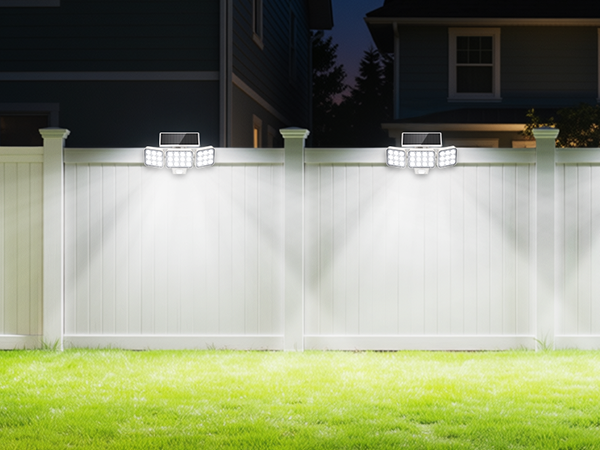 motion sensor outdoor lights for fence