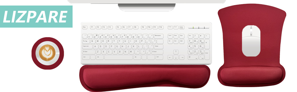 Keyboard Wrist Rest Pad Mouse Pad with Wrist Support