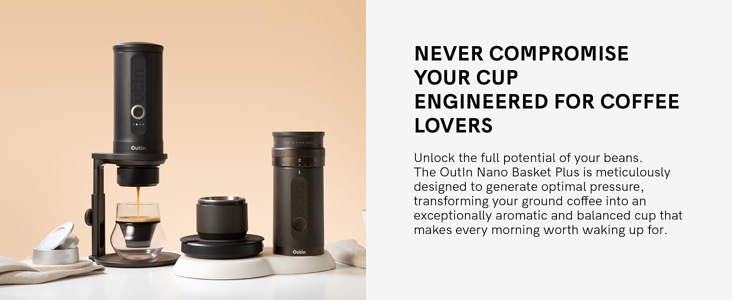 NEVER COMPROMISEYOUR CUPENGINEERED FOR COFFEELOVERS