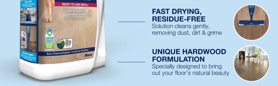 Hardwood Floor Cleaner Refill