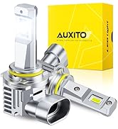 AUXITO 9005/HB3 LED Bulbs, 6500K Cool White, High Brightness, Real Mini Size without Cooling Fan,...