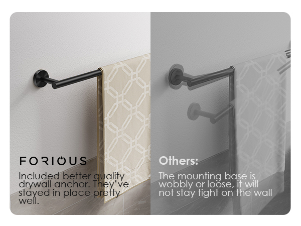 Towel bar for bathroom