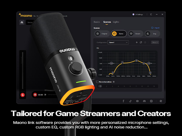 wireless gaming microphone