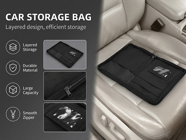 Car Glove Box Compartment Organizer