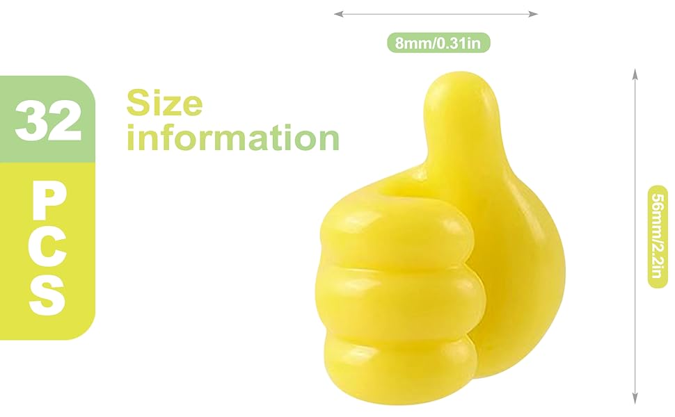 thumbs up wall hook