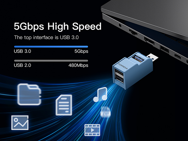 5Gbps date transfer USB A port
