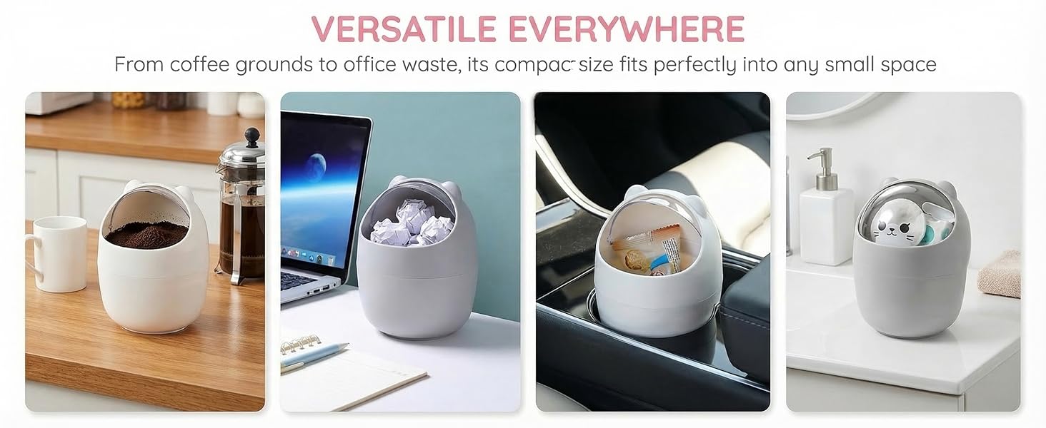 Desktop Mini Trash Bin