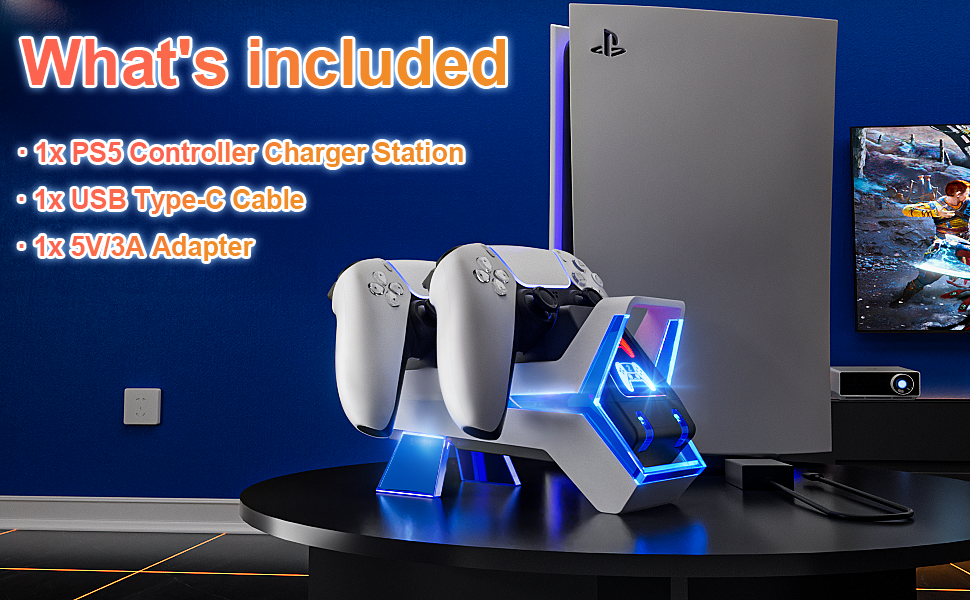 PS5 Controller Charging station