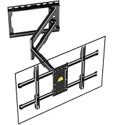 FORGING MOUNT Corner TV Mount Long Arm TVs Wall Mount for Most 37-75 Inch Flat Curved TVs, 30 Inc...