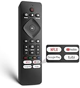 Replacement for Philips-Smart-TV-Remote-Control, Universal Smart Remote for Philips Android/Googl...