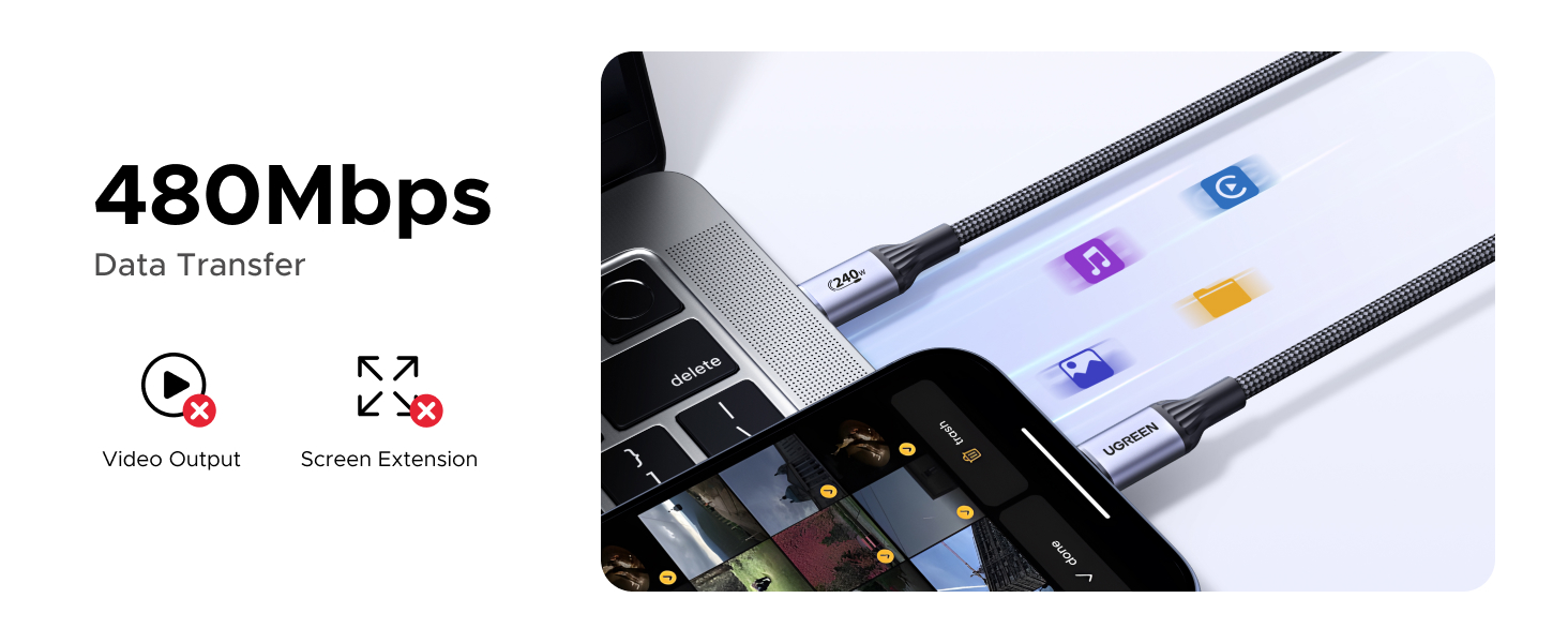 480Mbps Data transfer