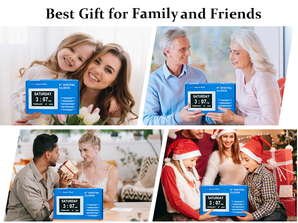  Digital Calendar Day Clocks for Seniors