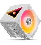 upHere CPU Cooler Air,Dual Tower Cooler with 120mm ARGB PWM Fan,8 Heat Pipes for Intel LGA 1851/1...